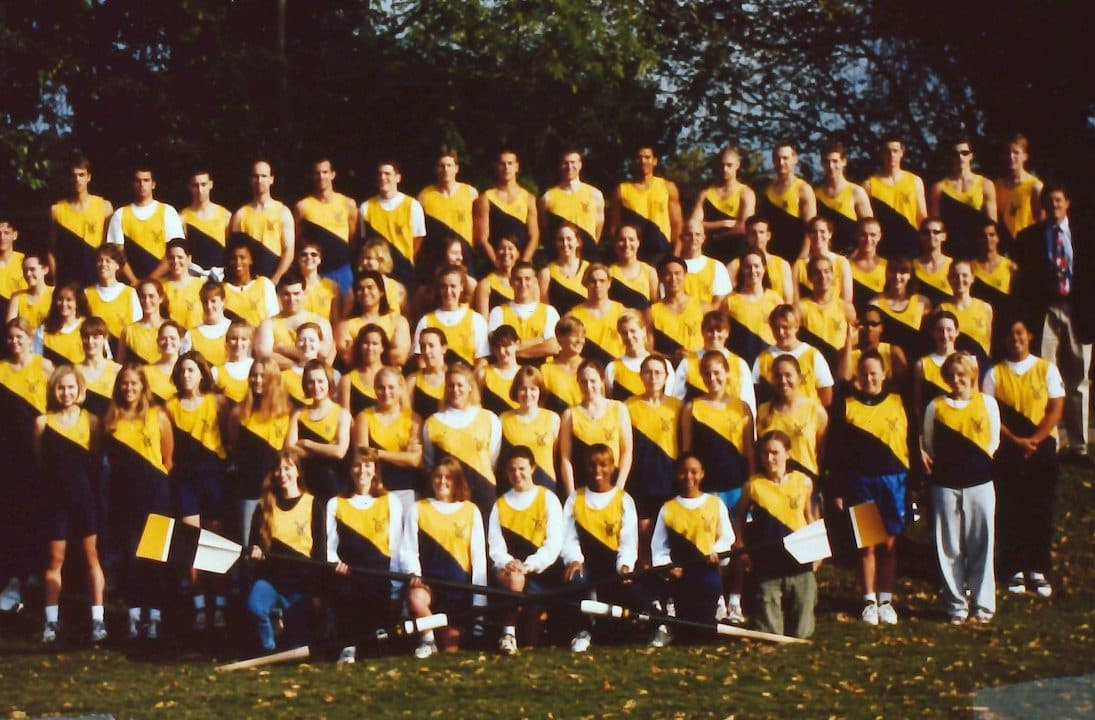 The 1996–97 UTC Rowing team.